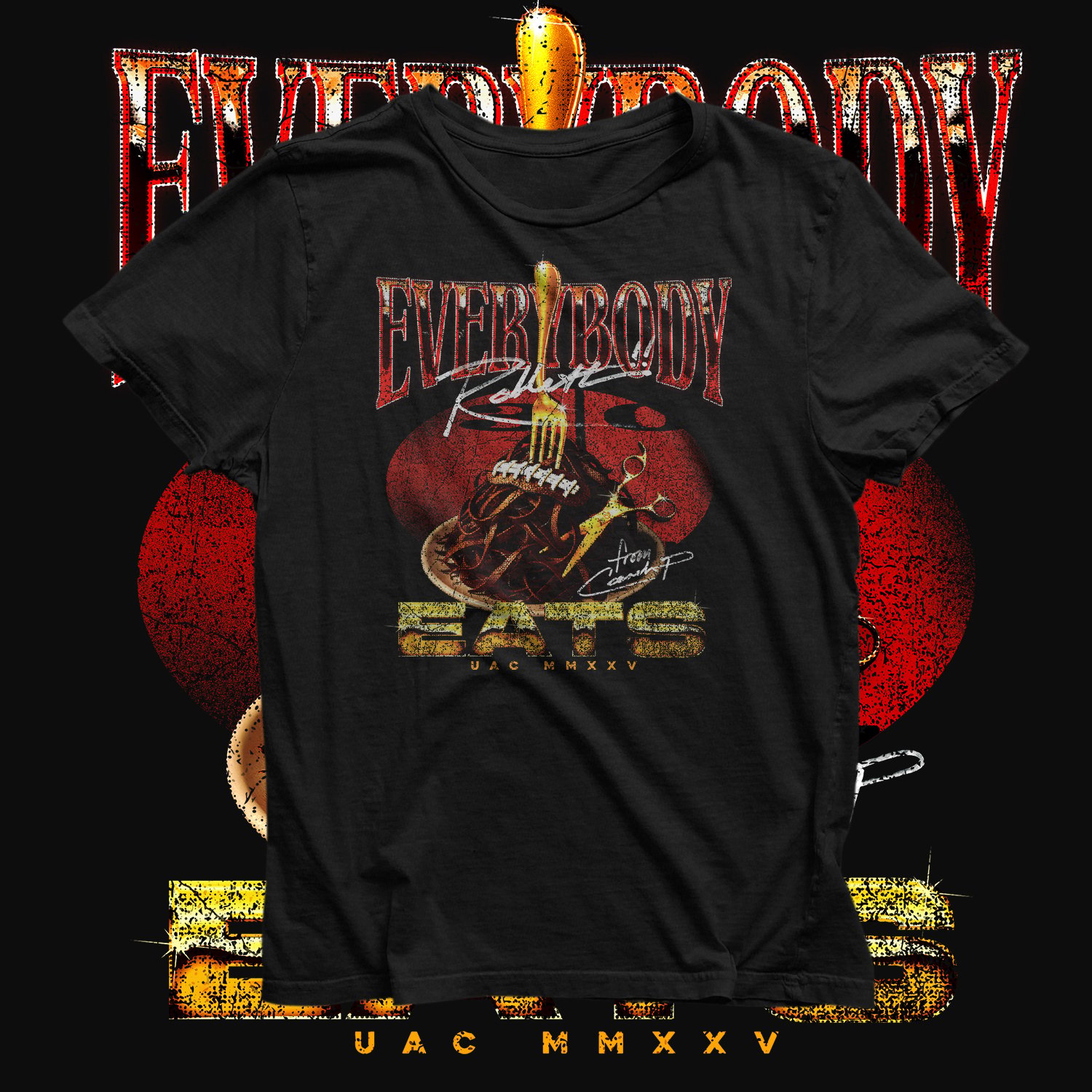 Everybody Eats 2K25 (Black Tee) | The unOFFICIAL Assistant Coaches